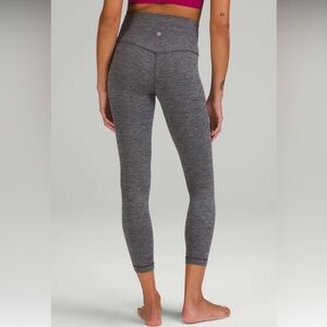 Lululemon Align Pants size 6 in Heather Graphic Gray